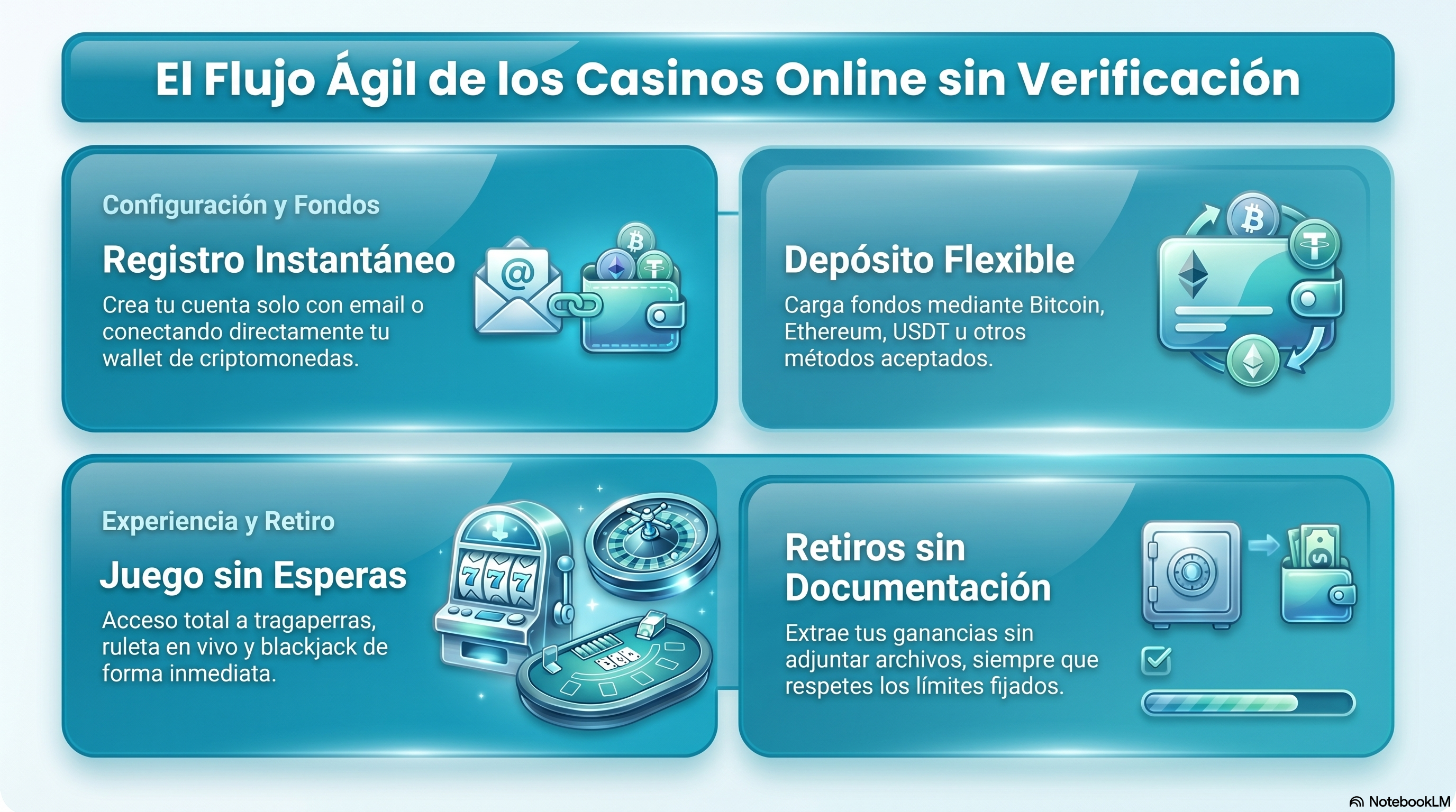 Casinos online sin verificacion en Espana